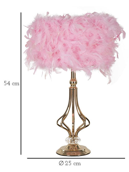 Tafellamp Tarty Pink Ø 25×54 cm