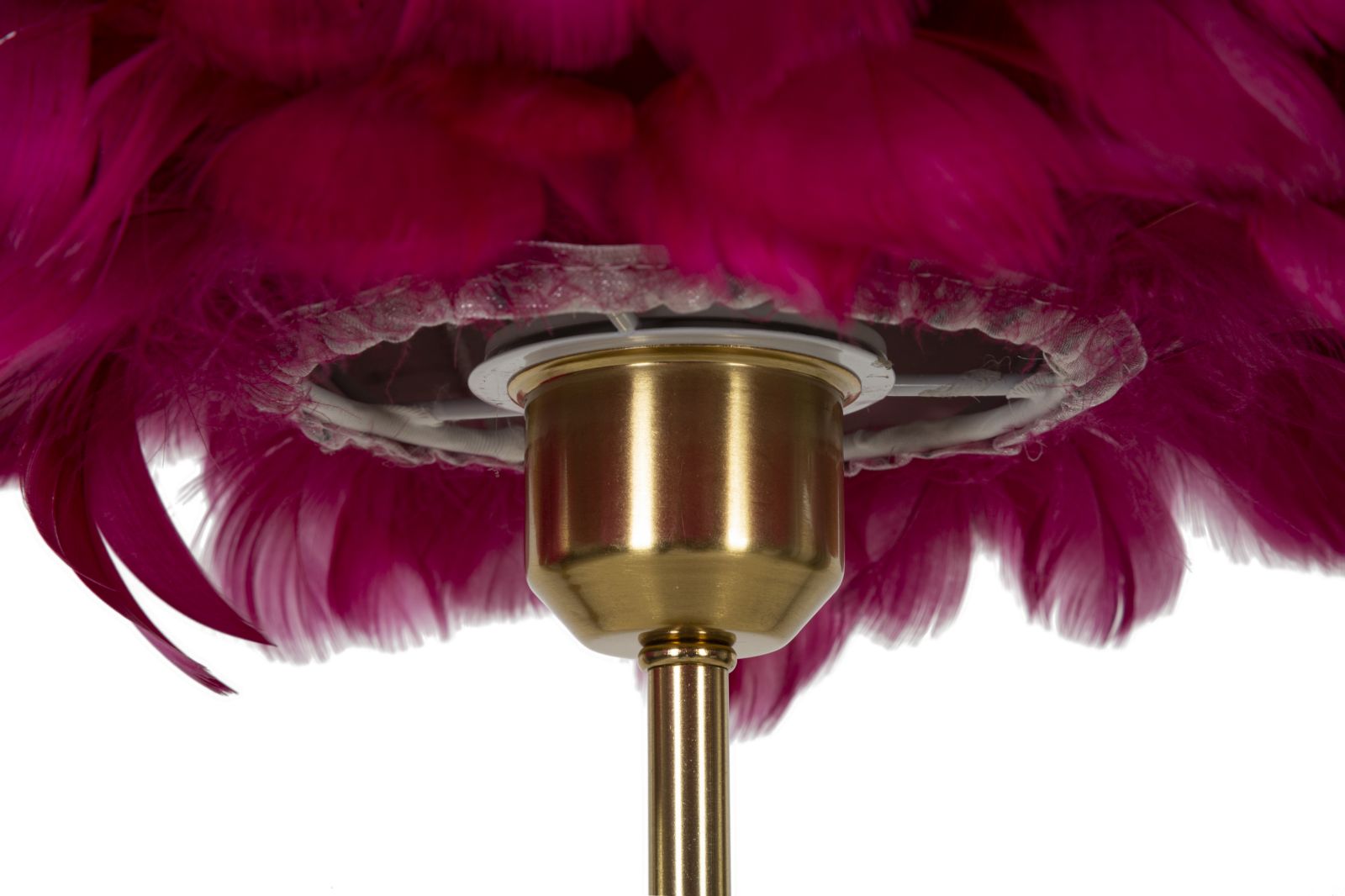 Tafel Lampball Feather Bordeaux Ø 30×50 cm