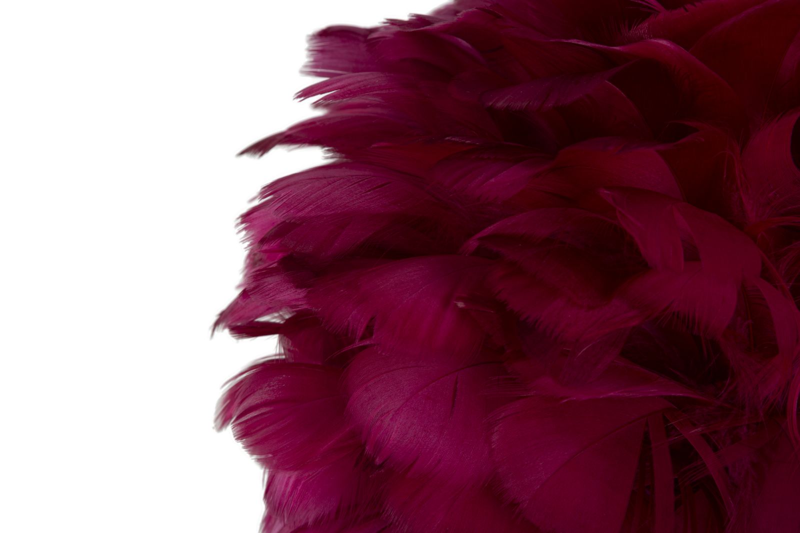 Tafel Lampball Feather Bordeaux Ø 30×50 cm