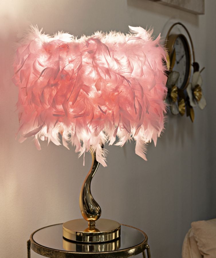 Tafellamp Cart Pink Ø 25×47 cm