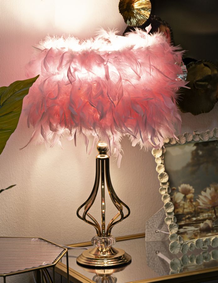 Tafellamp Tarty Pink Ø 25×54 cm