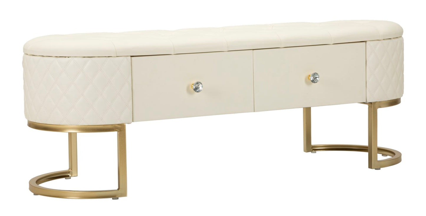 Bankje Drawers Sharon 120×40×43 cm