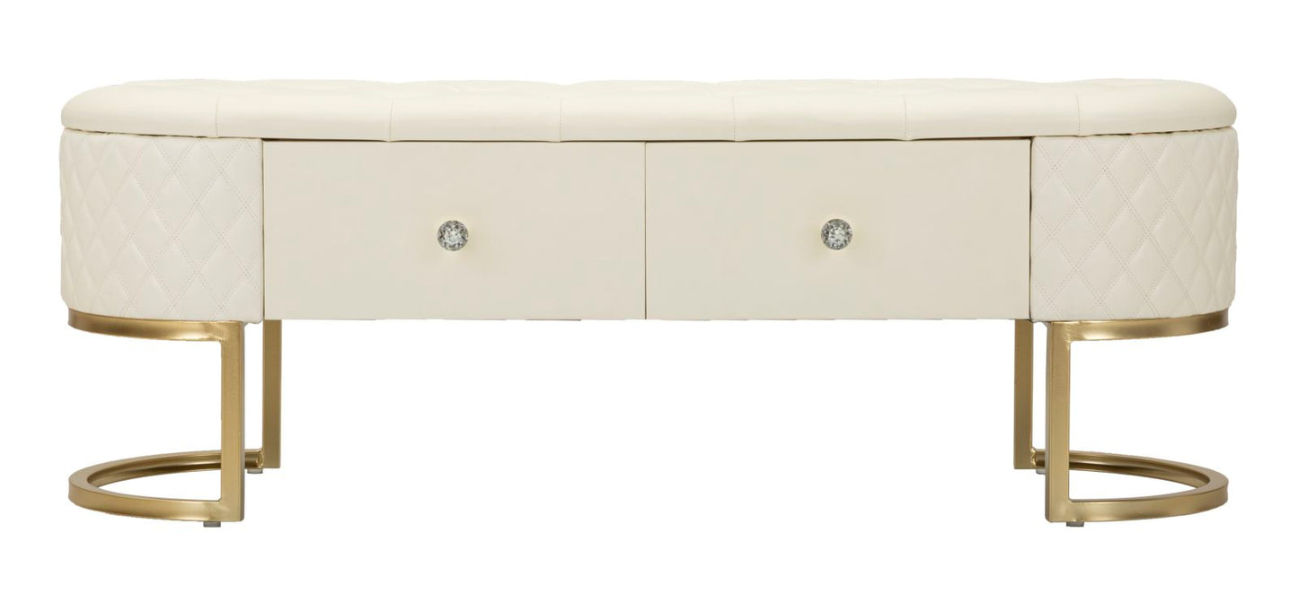 Bankje Drawers Sharon 120×40×43 cm