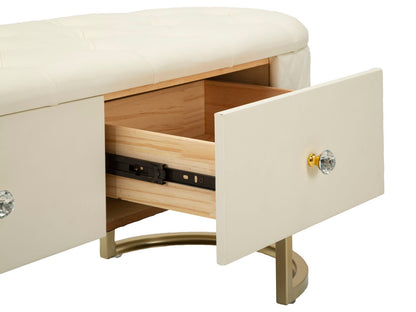 Bankje Drawers Sharon 120×40×43 cm