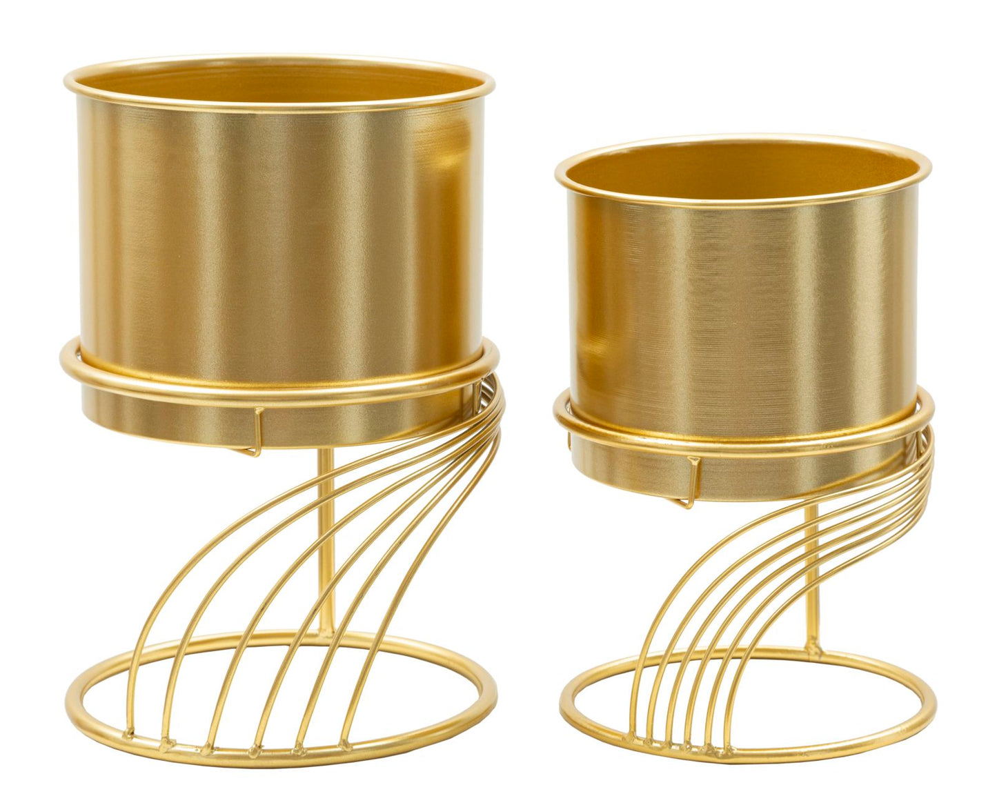 Vaashouder Spirally Set 2 Pcs Ø 23×35 cm