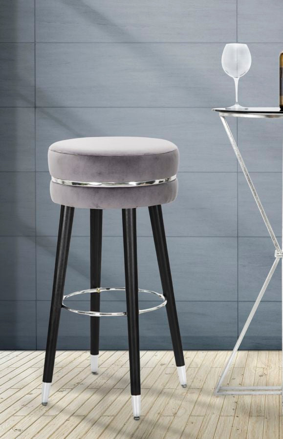 Barkruk Paris Grigio/silver Ø 35×74 cm