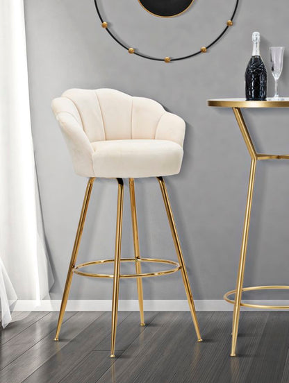Barkruk Vienna Crema 55×53×110 cm