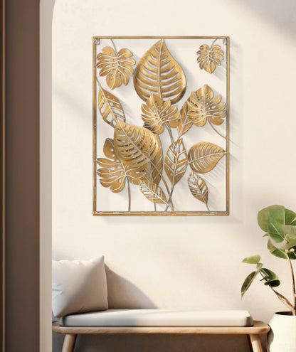Wanddecoratie Jungle Ret. 60x80x6.5