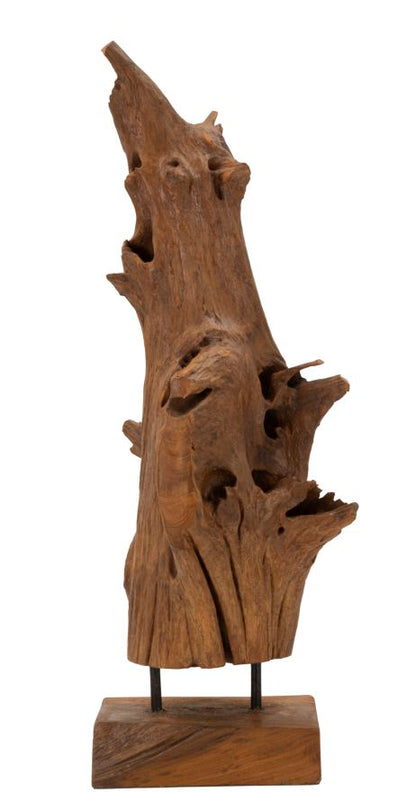 Decoratie Akar Sculpture Teak 23×27×64 cm