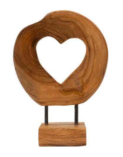 Decoratie Hasi Sculputre Teak 20×10×28 cm