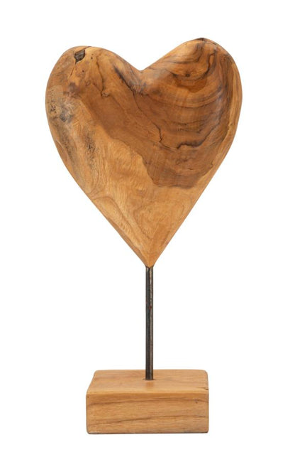 Decoratie Dobu Sculpture Teak 20×12×37 cm