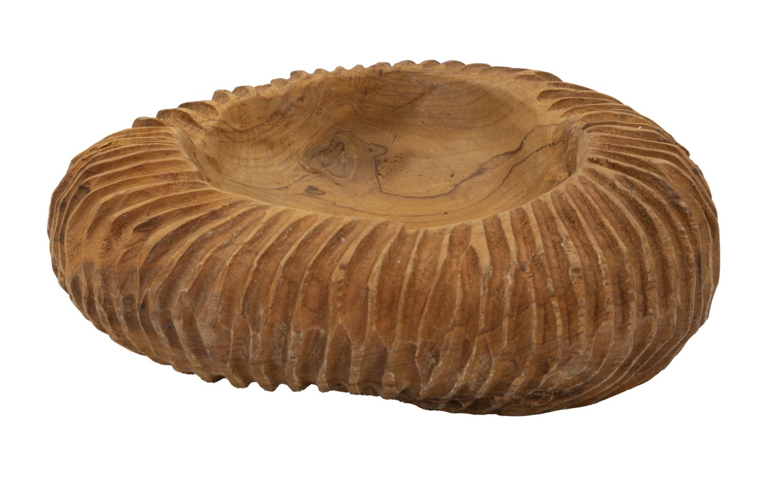 Dienblad Garit Teak Ø 32×11 cm