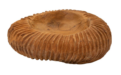 Dienblad Garit Teak Ø 32×11 cm