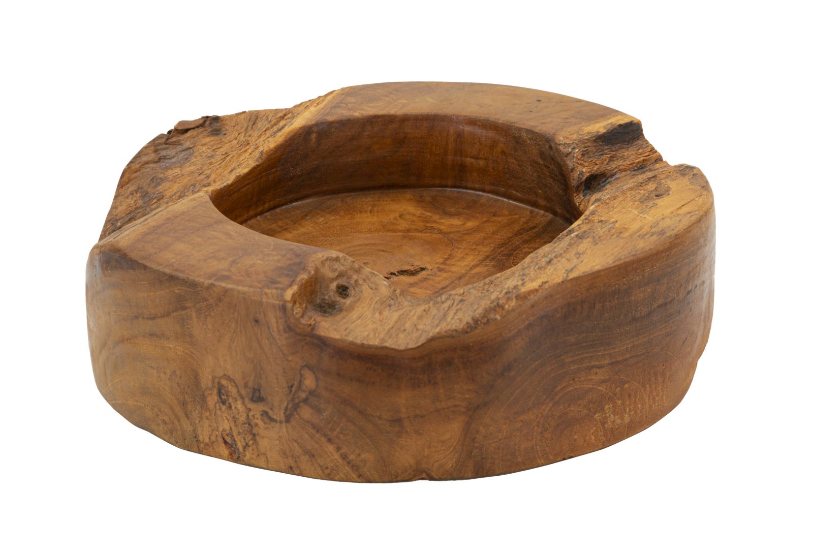 Dienblad Erusi Plus Teak Ø 21×6 cm