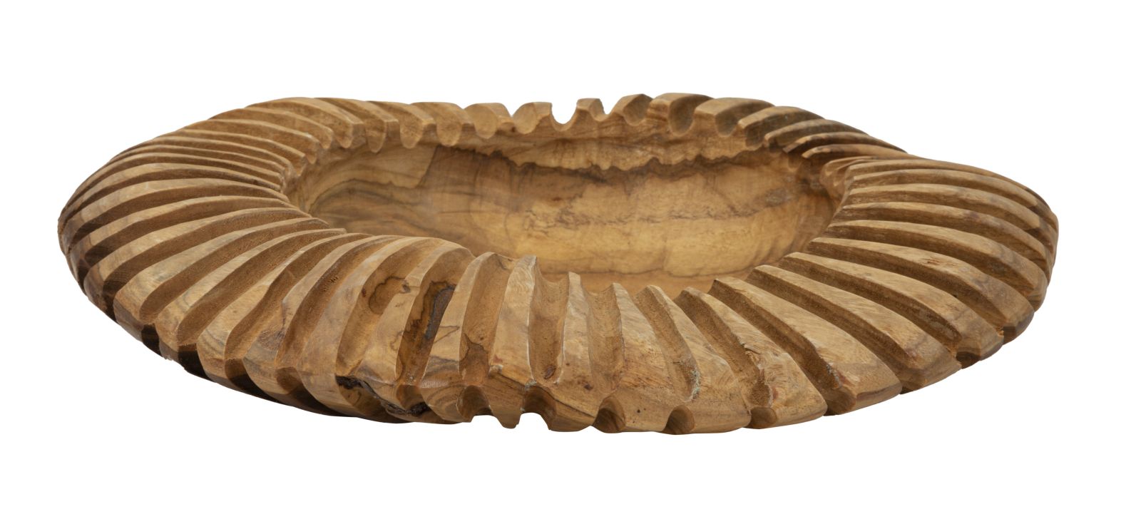 Dienblad Geris Teak Ø 35×7 cm