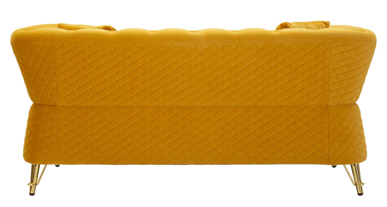 Bank Emy Mustard With Cushions 162×83×76 cm