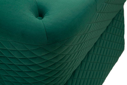 Bank Emy Green With Cushionscm 162x83x76