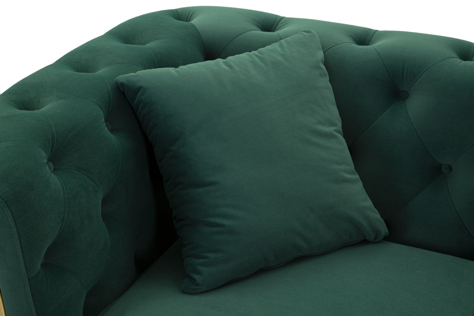 Bank Emy Green With Cushionscm 162x83x76