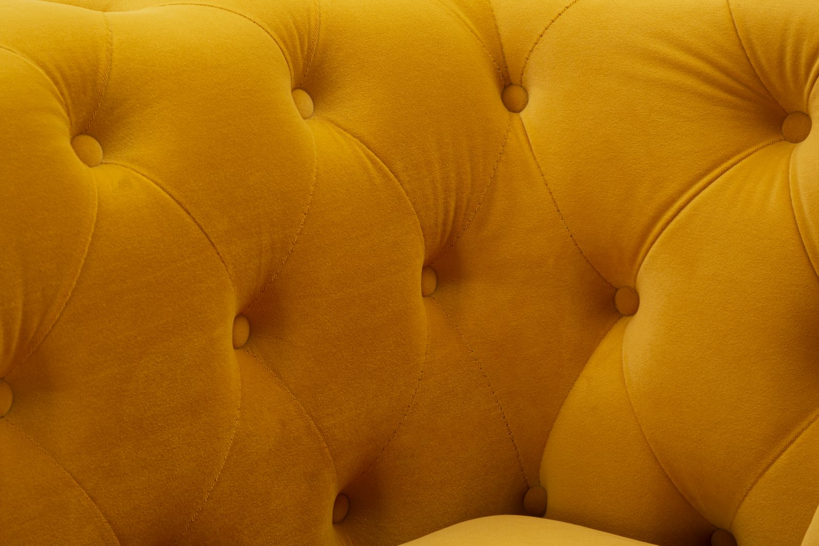 Fauteuil Emy Mustard With Cushion 104×83×76 cm