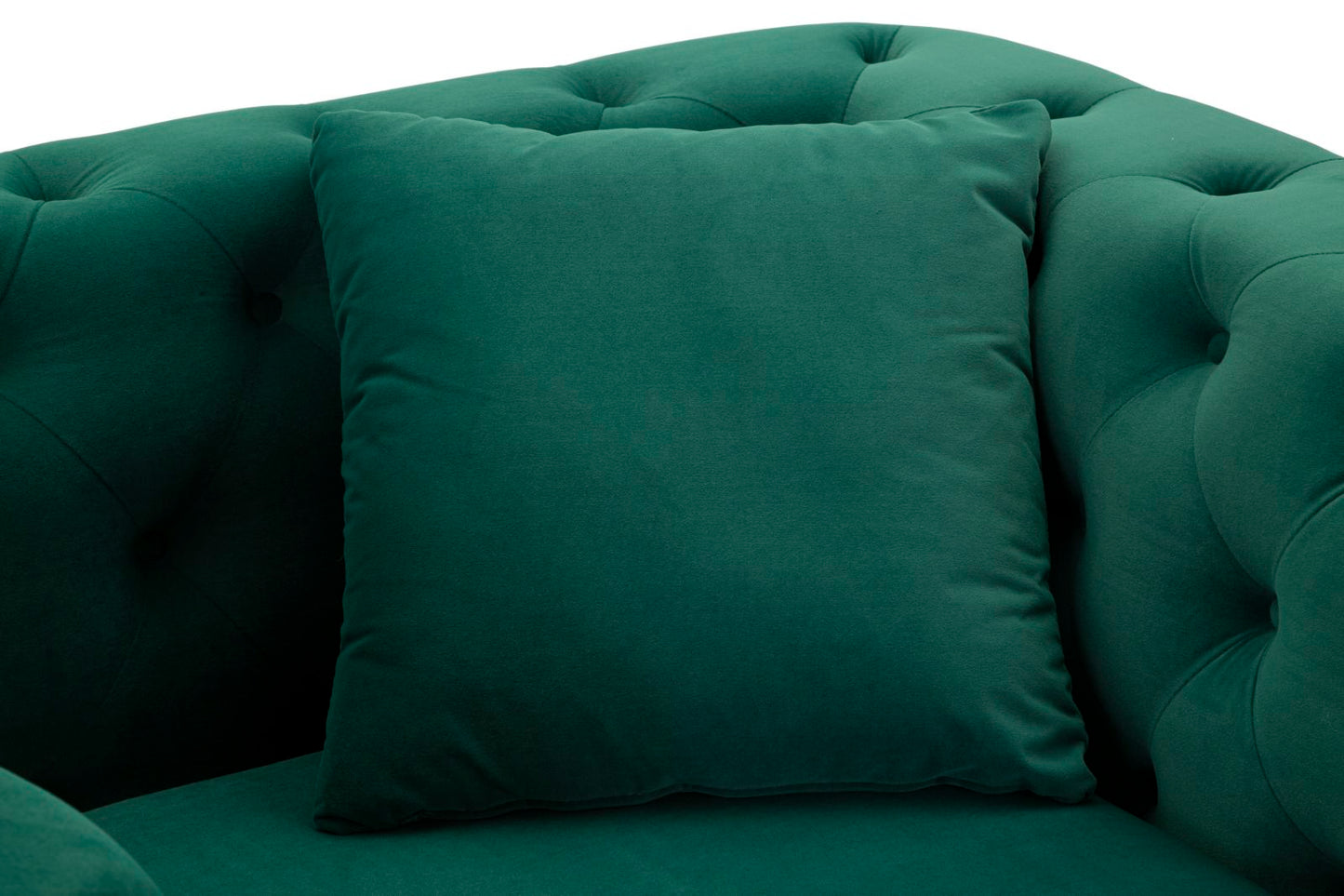 Fauteuil Emy Green With Cushion 104×83×76 cm