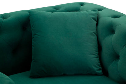 Fauteuil Emy Green With Cushion 104×83×76 cm