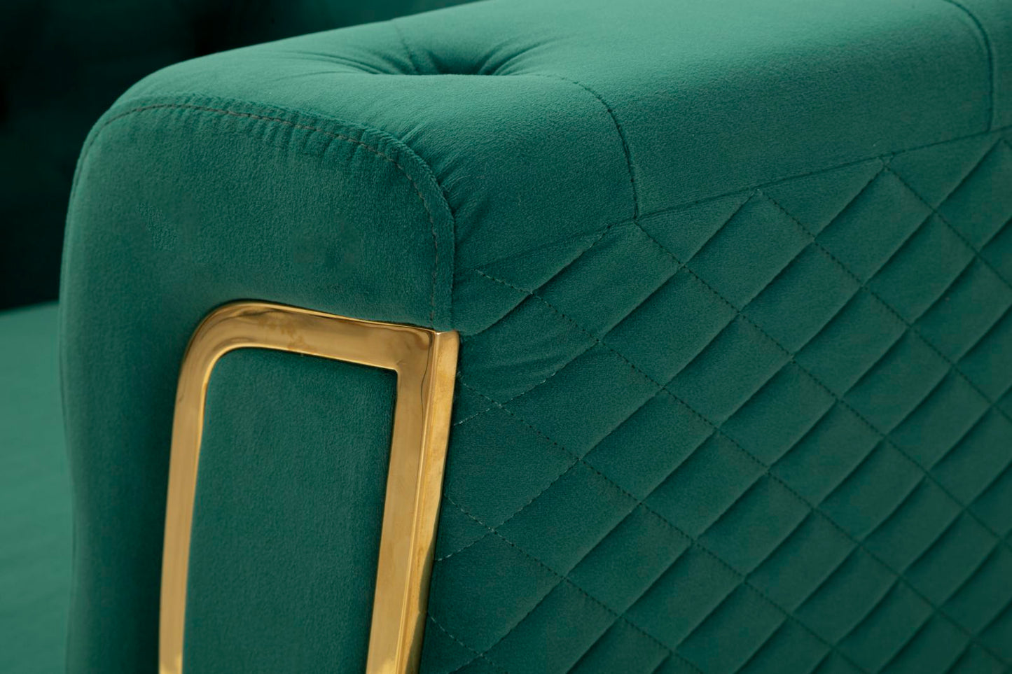Fauteuil Emy Green With Cushion 104×83×76 cm