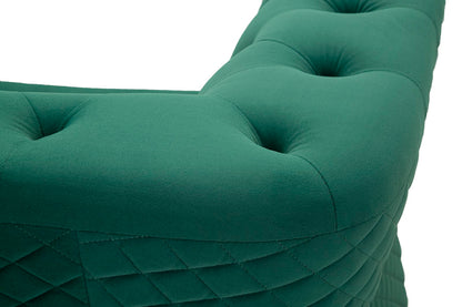 Fauteuil Emy Green With Cushion 104×83×76 cm