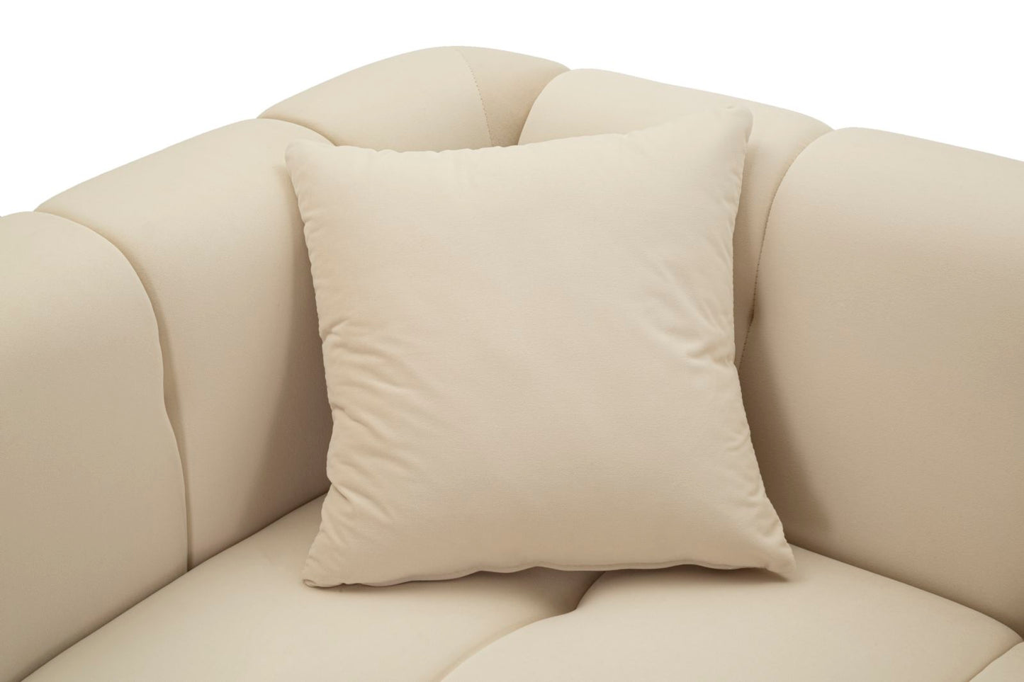 Bank Alma Cream With Cushions 155×81×71 cm