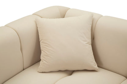 Bank Alma Cream With Cushions 155×81×71 cm
