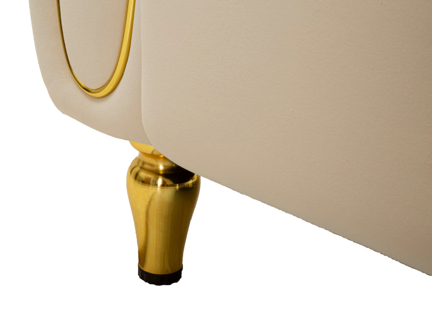 Bank Alma Cream With Cushions 155×81×71 cm