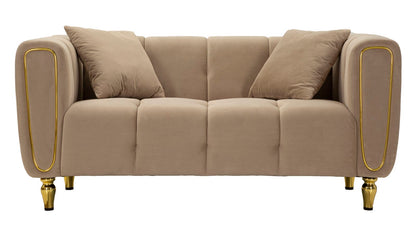 Bank Alma Grey With Cushions 155×81×71 cm
