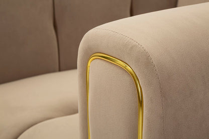 Fauteuil Alma Grey With Cushion 97×81×71 cm