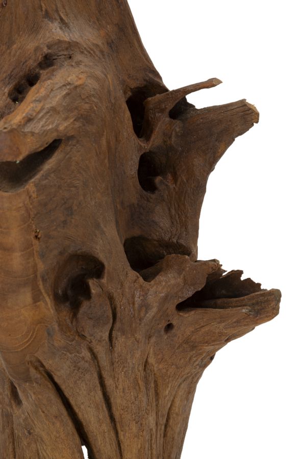 Decoratie Akar Sculpture Teak 23×27×64 cm