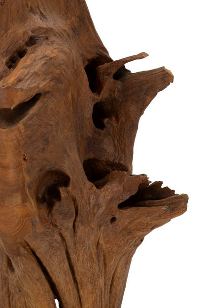 Decoratie Akar Sculpture Teak 23×27×64 cm