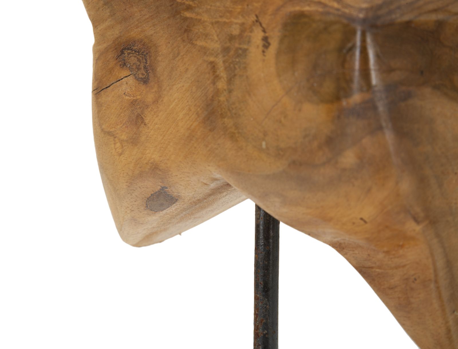 Decoratie Star Sculpture Teak 28×1242 cm