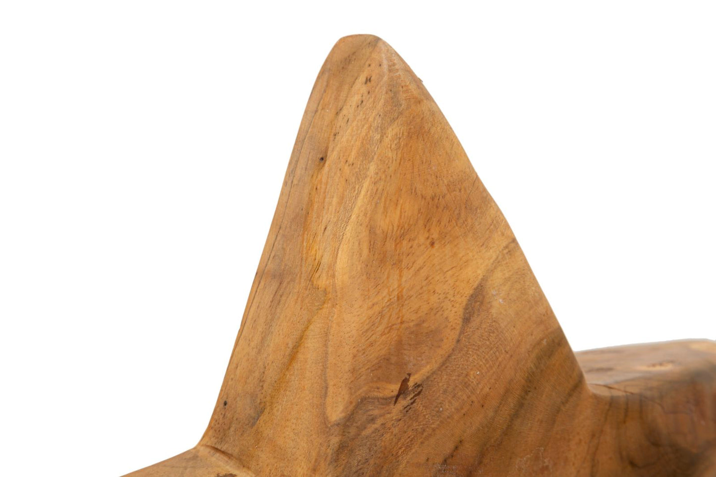 Decoratie Star Sculpture Teak 28×1242 cm