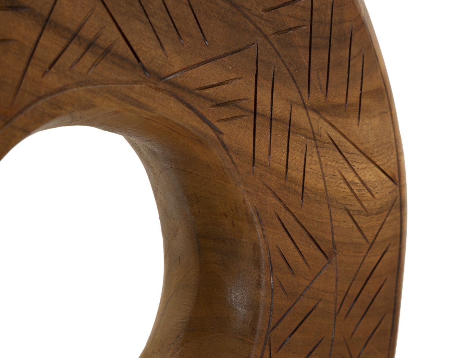 Decoratie Dorat Sculpture Teak 35×10×58 cm