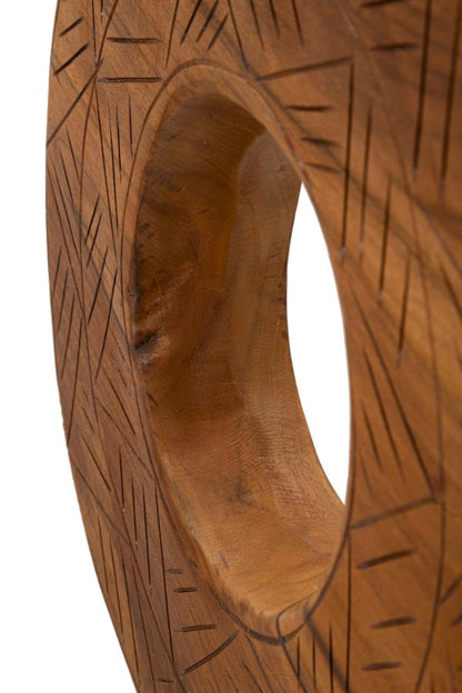 Decoratie Dorat Sculpture Teak 35×10×58 cm