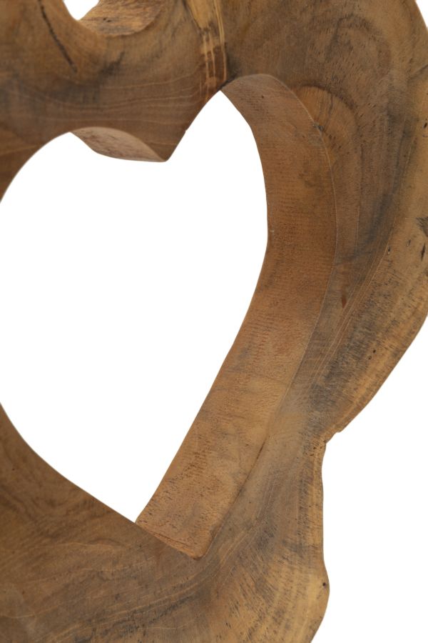 Decoratie Hasi Sculputre Teak 28×10×38 cm