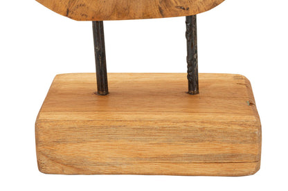 Decoratie Hasi Sculputre Teak 28×10×38 cm