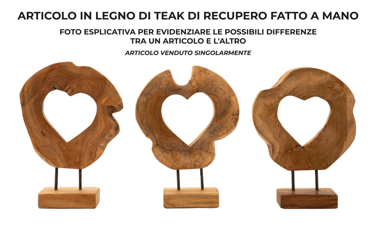 Decoratie Hasi Sculputre Teak 28×10×38 cm
