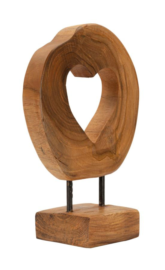 Decoratie Hasi Sculputre Teak 20×10×28 cm