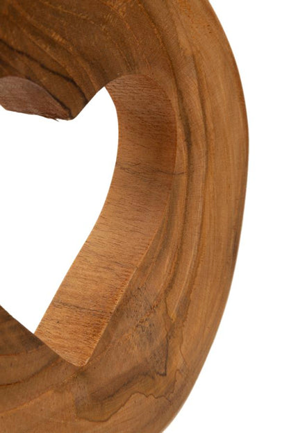 Decoratie Hasi Sculputre Teak 20×10×28 cm
