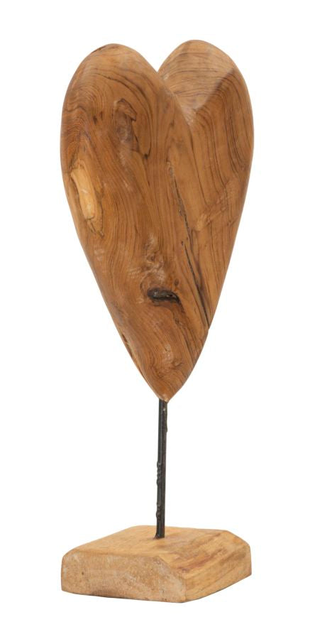 Decoratie Dobu Sculpture Teak 25×12×45 cm