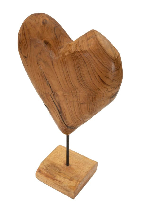 Decoratie Dobu Sculpture Teak 25×12×45 cm