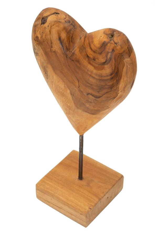 Decoratie Dobu Sculpture Teak 20×12×37 cm