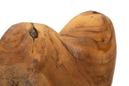 Decoratie Dobu Sculpture Teak 20×12×37 cm