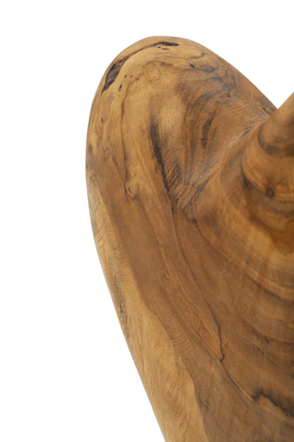 Decoratie Dobu Sculpture Teak 20×12×37 cm