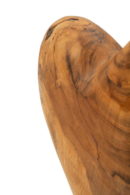 Decoratie Dobu Sculpture Teak 20×12×37 cm