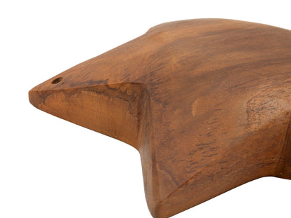 Decoratie Bintang Sculpture Teak Ø 19×5 cm